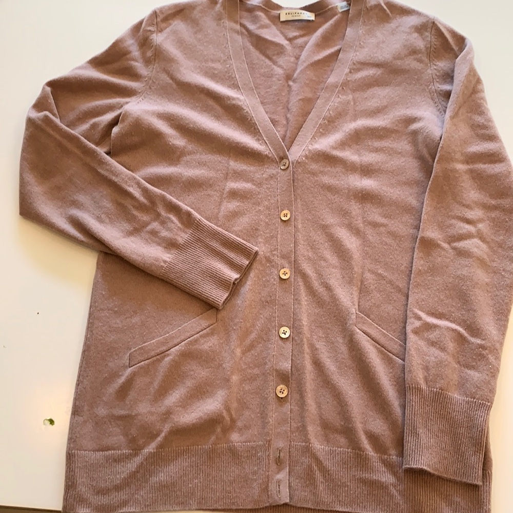 Equipment cardigan - Size M - camel color